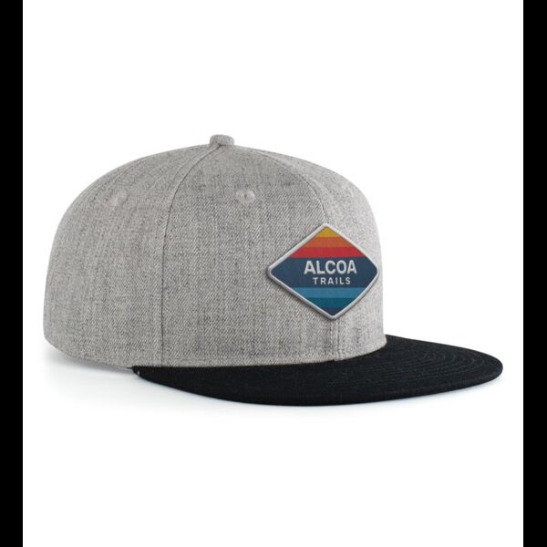 Wool Blend Heather Snapback Cap Thumbnail