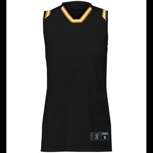Ladies Retro Basketball Jersey Thumbnail