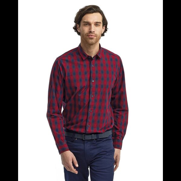 Men's Mulligan Check Cotton Shirt Thumbnail