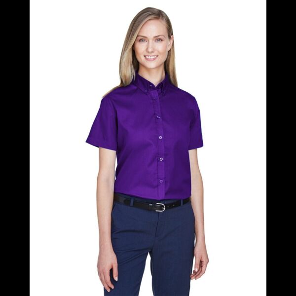 Women's Optimum Short Sleeve Twill Shirt Thumbnail