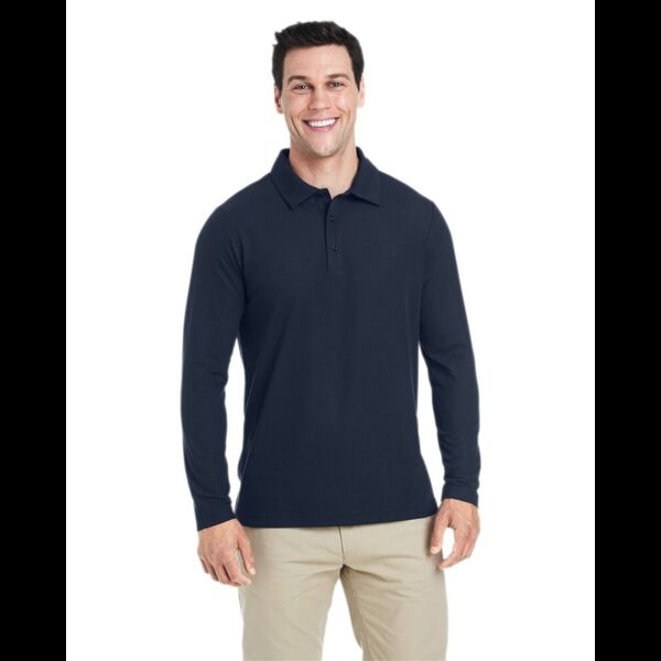 Men's Fusion ChromaSoft™ Long Sleeve Pique Polo Thumbnail