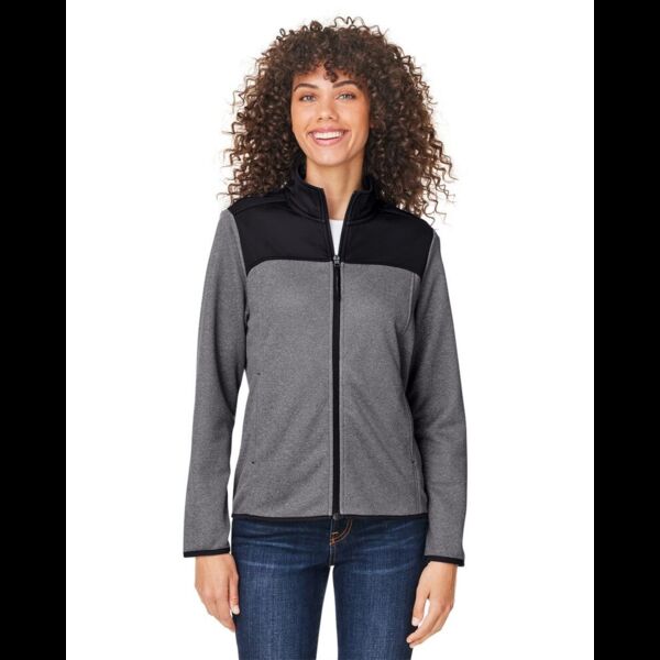 Women's Venture Heathered Stripe Hybrid Jacket Thumbnail