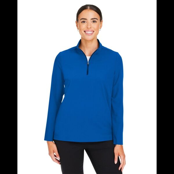 Women's CrownLux Performance® Windsor Welded Quarter-Zip Pullover Thumbnail