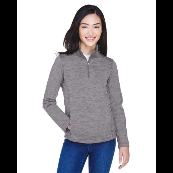 Women's Newbury Mélange Fleece Quarter-Zip Pullover Thumbnail