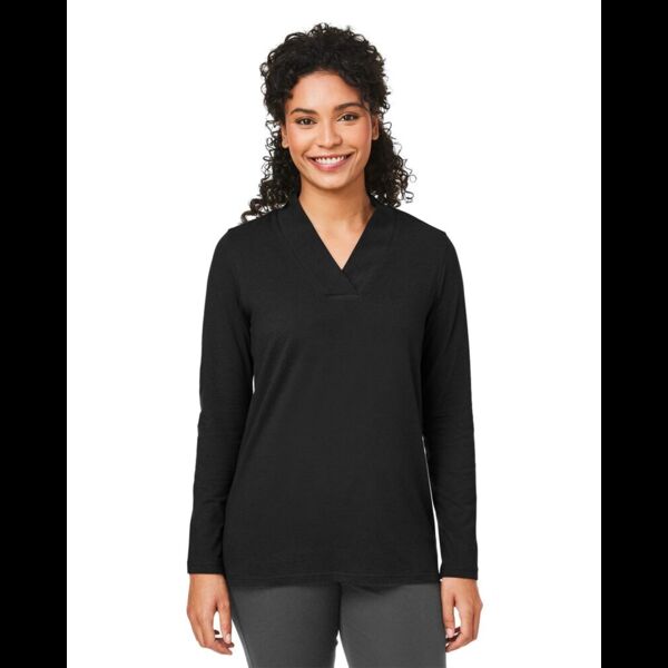 Women's Raleigh Shawl Collar Knit Top Thumbnail