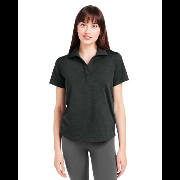 Women's Fairway Marbled Jersey Polo Thumbnail