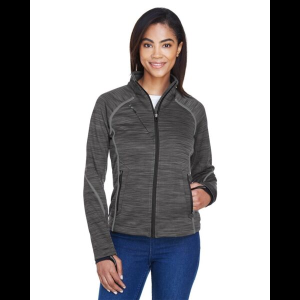 Women's Flux Mélange Bonded Fleece Jacket Thumbnail