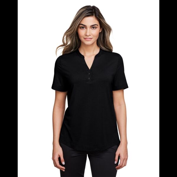 Women's JAQ Snap-Up Stretch Performance Polo Thumbnail