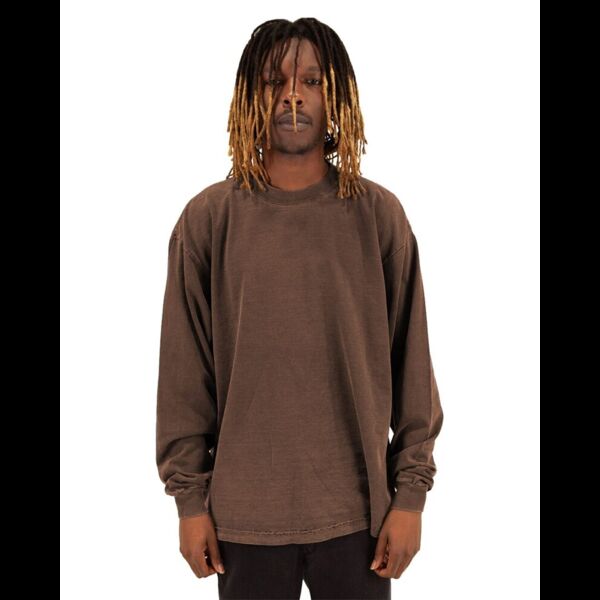 Men's Garment-Dyed Long Sleeve T-Shirt Thumbnail