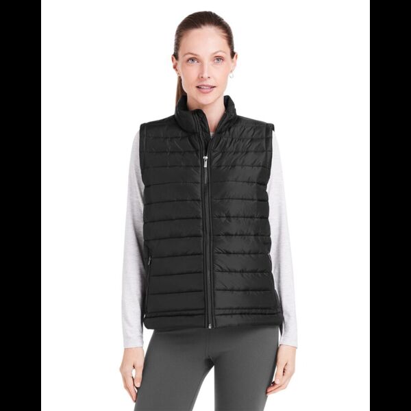 Women's Quilted Puffer Vest Thumbnail