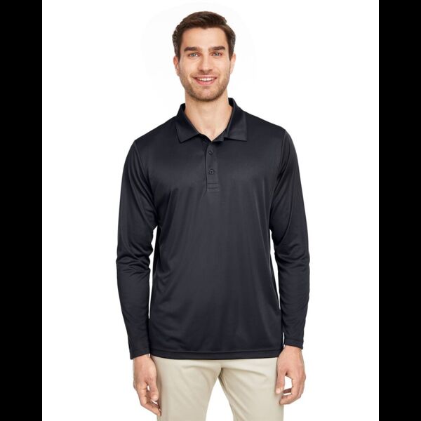 Men's Zone Performance Long Sleeve Polo Thumbnail