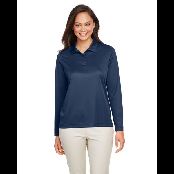 Women's Zone Performance Long Sleeve Polo Thumbnail