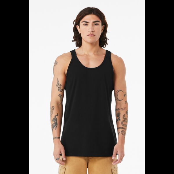 Unisex Heather CVC Tank Thumbnail