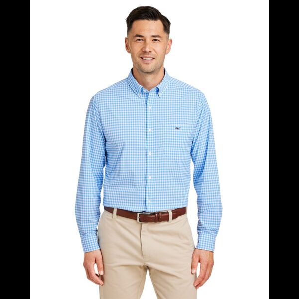 Men's On-The-Go Nylon Gingham Shirt Thumbnail
