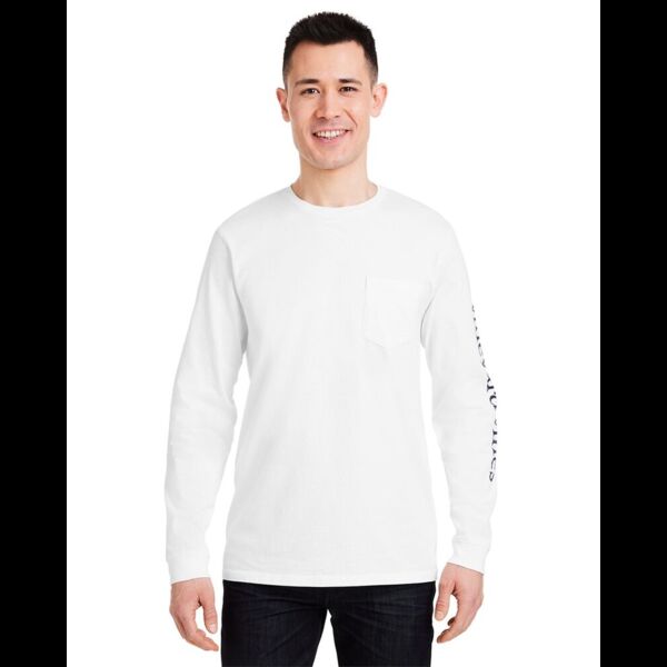 Unisex Long Sleeve Pocket T-Shirt Thumbnail