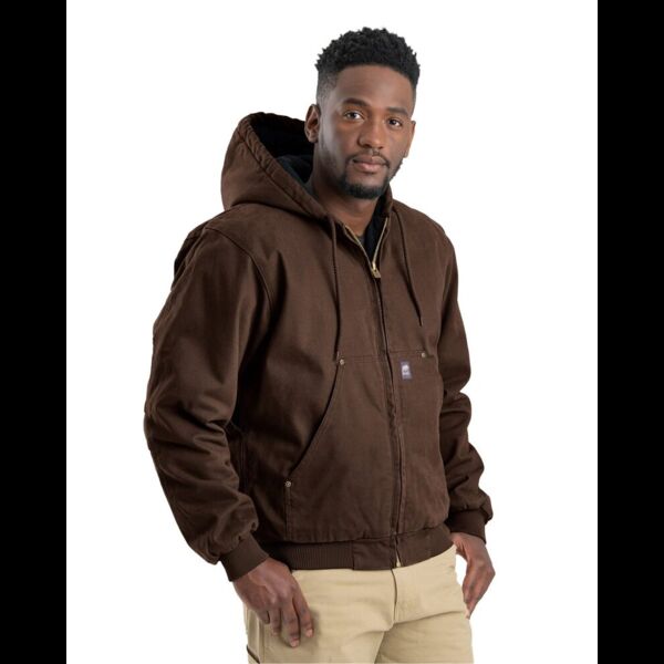 Men's Heartland Washed Cotton Duck Hooded Jacket Thumbnail