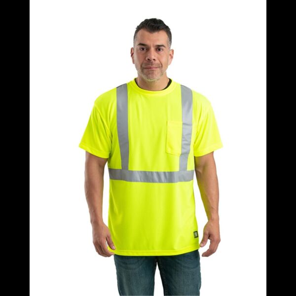 Men's Hi-Vis Class 2 Performance Pocket T-Shirt Thumbnail