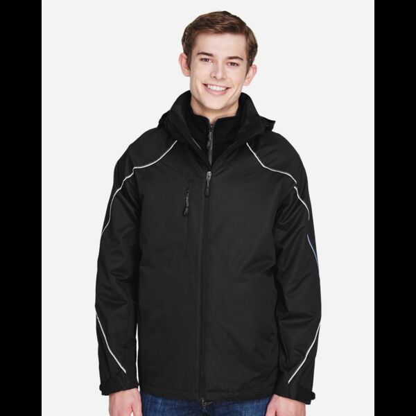Men's Angle 3-In-1 Jacket with Bonded Fleece Liner Thumbnail