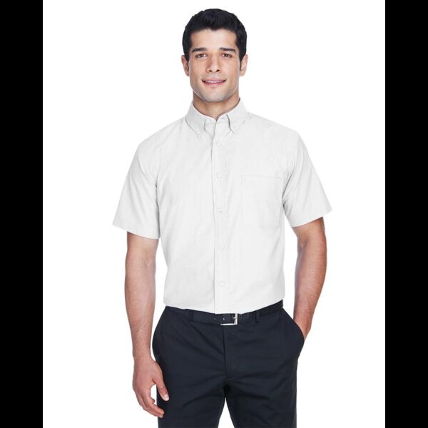 Men's Oxford Short Sleeve with Stain-Release Thumbnail