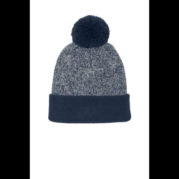 Halftime Heather Pom Beanie Thumbnail