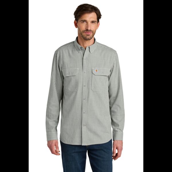 Rugged Flex ® Plaid Long Sleeve Shirt Thumbnail