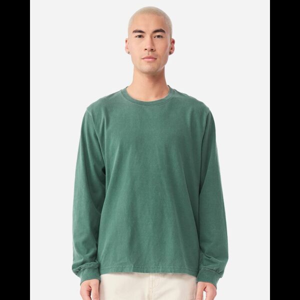 Unisex Heavyweight Garment-Dyed Long Sleeve Tee Thumbnail