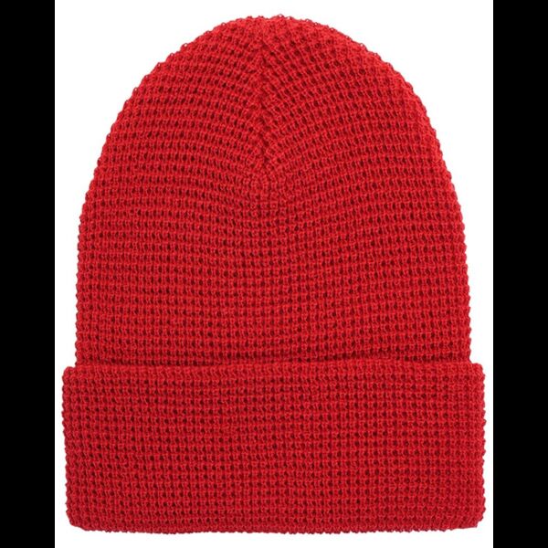 Waffle Cuffed Knit Beanie Thumbnail