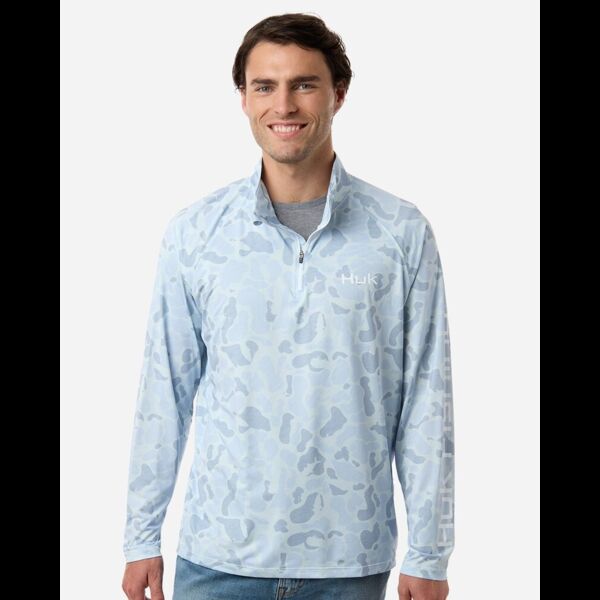 Men's Airweight KC Printed Quarter-Zip Pullover Thumbnail