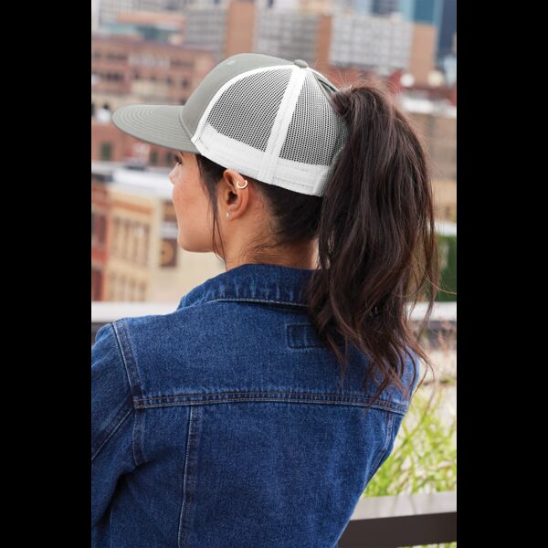 Snapback Ponytail Trucker Cap Thumbnail