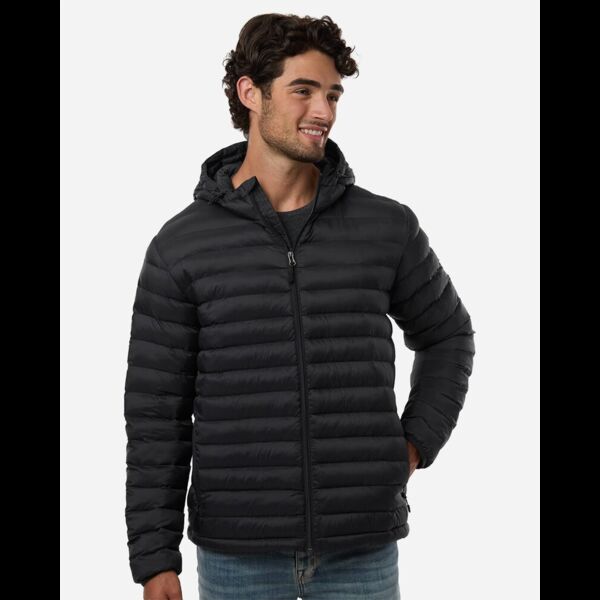Men's Lightweight Poly-filled Hooded Puffer Jacket Thumbnail