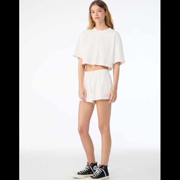 Women's Heavyweight Washed Cropped Tee Thumbnail