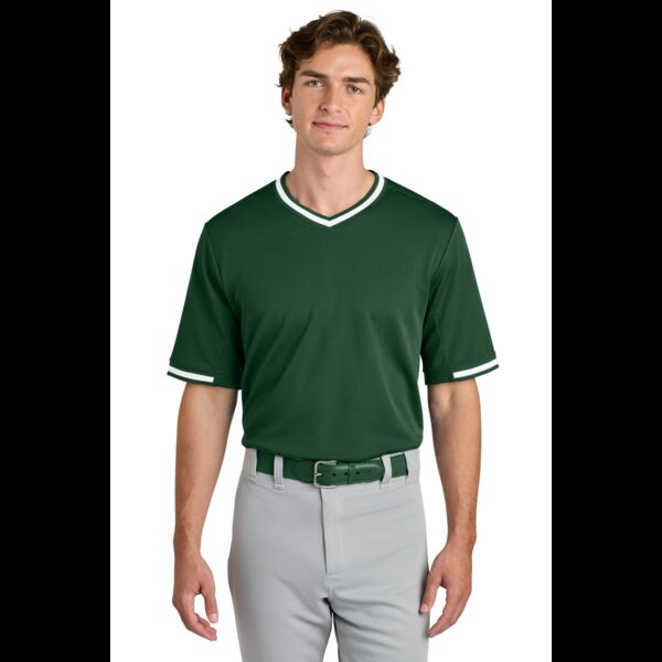 Tough Mesh V Neck Baseball Jersey Thumbnail