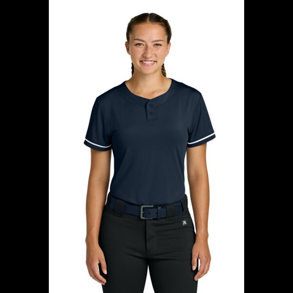 Women's Select 2 Button Softball Jersey Thumbnail
