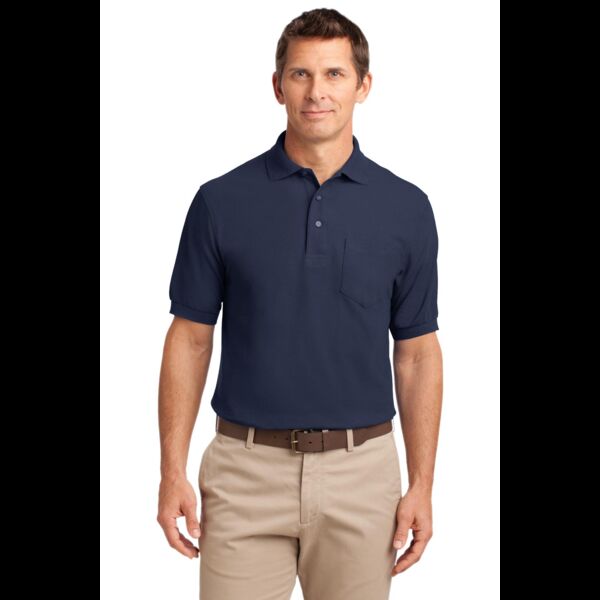 Silk Touch Polo with Pocket Thumbnail