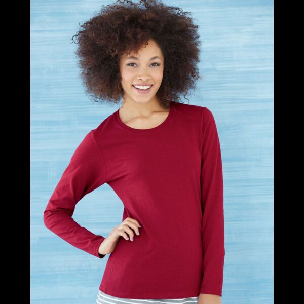 Women’s Heavy Cotton™ Long Sleeve T-Shirt Thumbnail