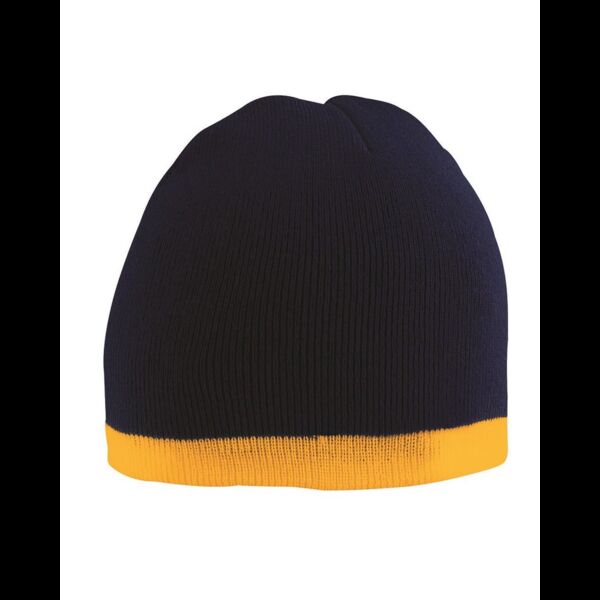 Two-Tone Knit Beanie Thumbnail