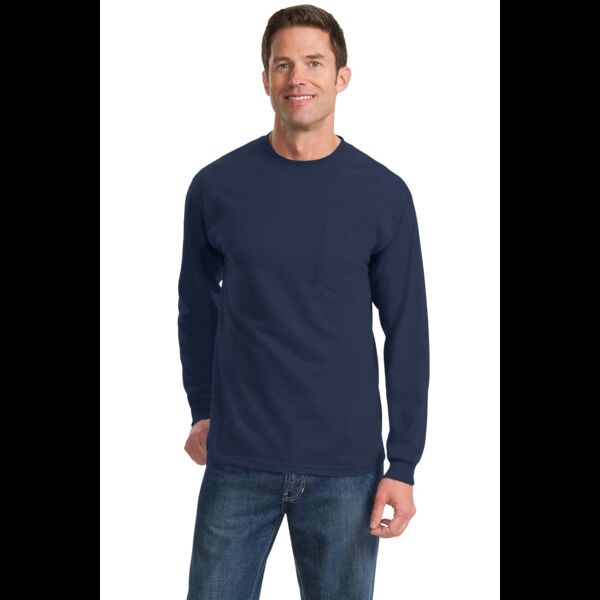 Long Sleeve Essential Pocket Tee Thumbnail